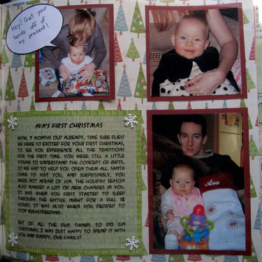 Ava&#039;s First Christmas page 2