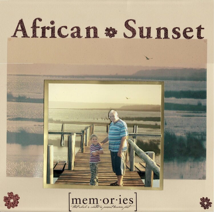 African Sunset and Last Evening (part one)