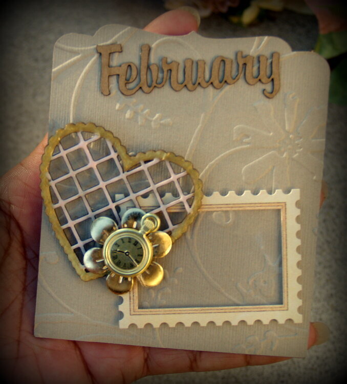 Perpetual Calendar  - Gina&#039;s Design Chipboard