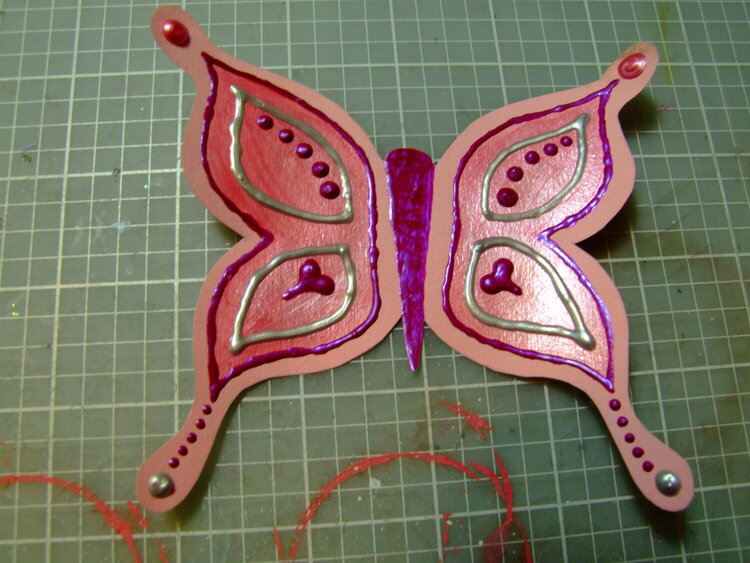 Handmade butterfly