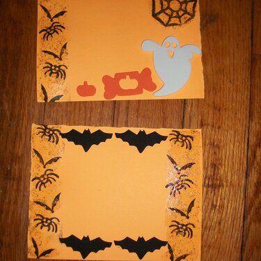 Halloween journal boxes