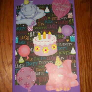 Happy Birthday Card for Lauren