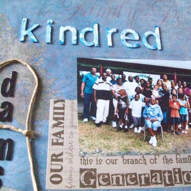 KINDRED WE ARE FAMILY