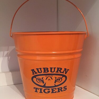 Auburn Tigers Pail