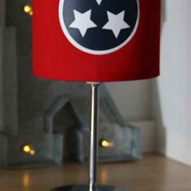 Tennessee Flag Lamp