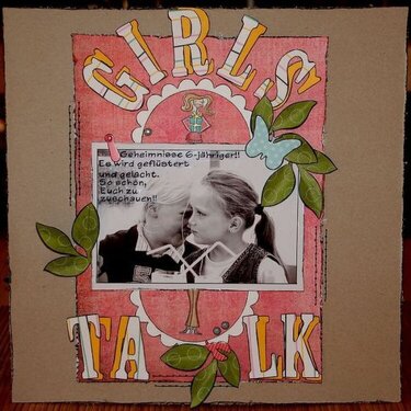 girls talk {scrapclub}