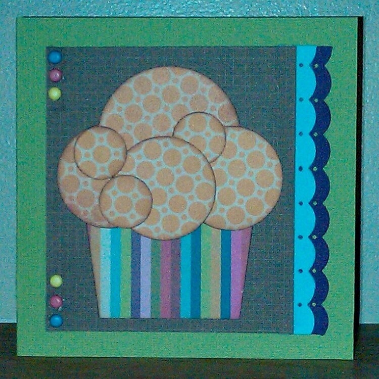 Cupcake Birthday Card