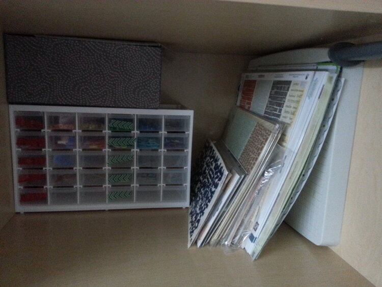organized shelf