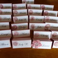 Wedding Shower Place cards