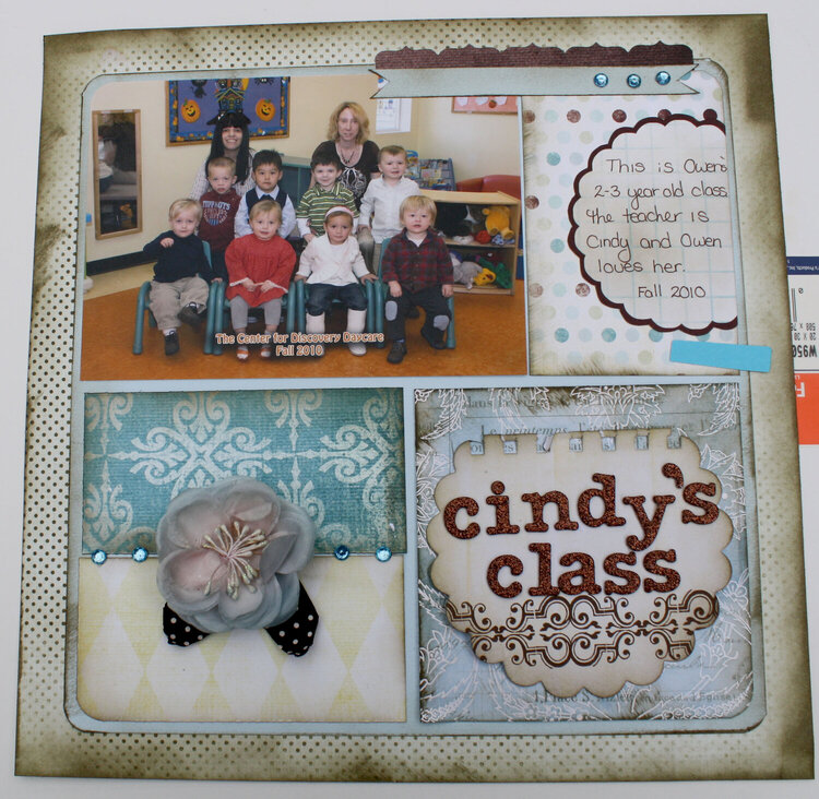Cindy&#039;s Class