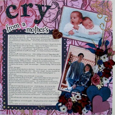 Cry - from a mother&#039;s *heart*