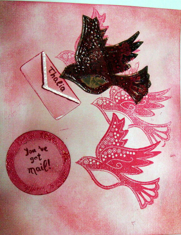 &quot;Flock&quot; card