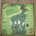 Hanging Display - Baby Liam (Football)