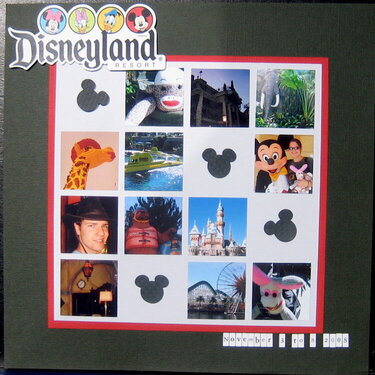 Disneyland Title Page