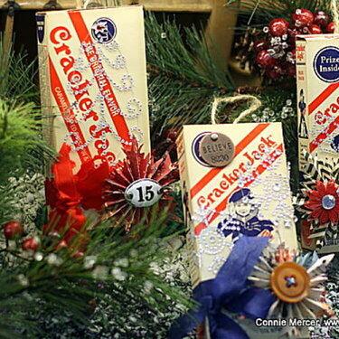 Cracker jack ornaments~