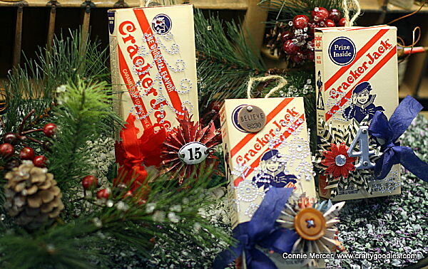 Cracker jack ornaments~
