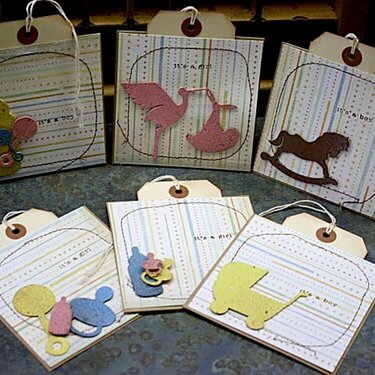 baby tag/cards