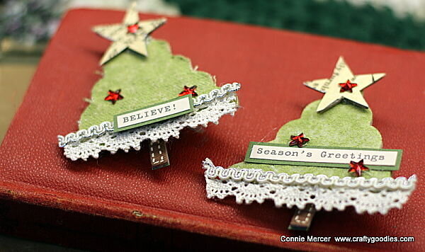 Christmas tree pins