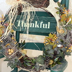 Wreath "Thankful"