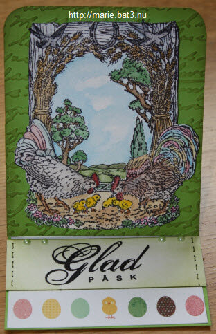 Easel, Easter Card
