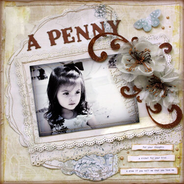 A Penny for your thoughts ****SCRAP THAT! July Kit****