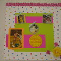 Jessica' Lucky Scrapbook Page