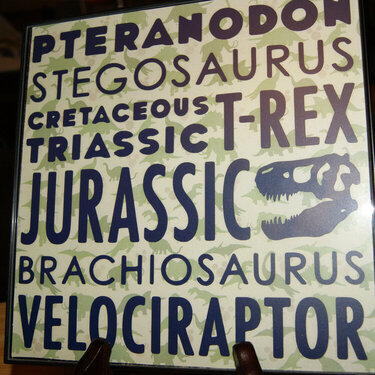 Dinosaur 8x8 Frame
