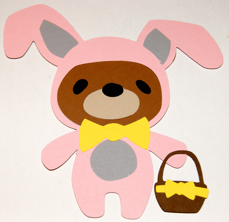 7 Layer Bunny Bear Die Cut