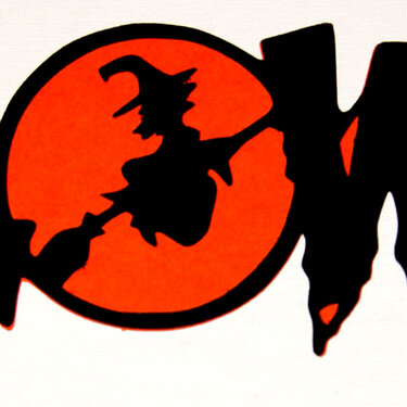 Halloween Two Tone Die Cut