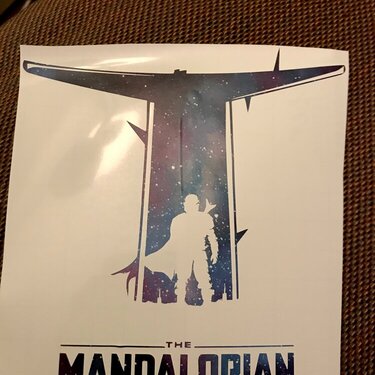 The Mandolorian Decal