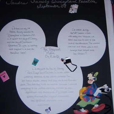 Intro  page to Disney Album