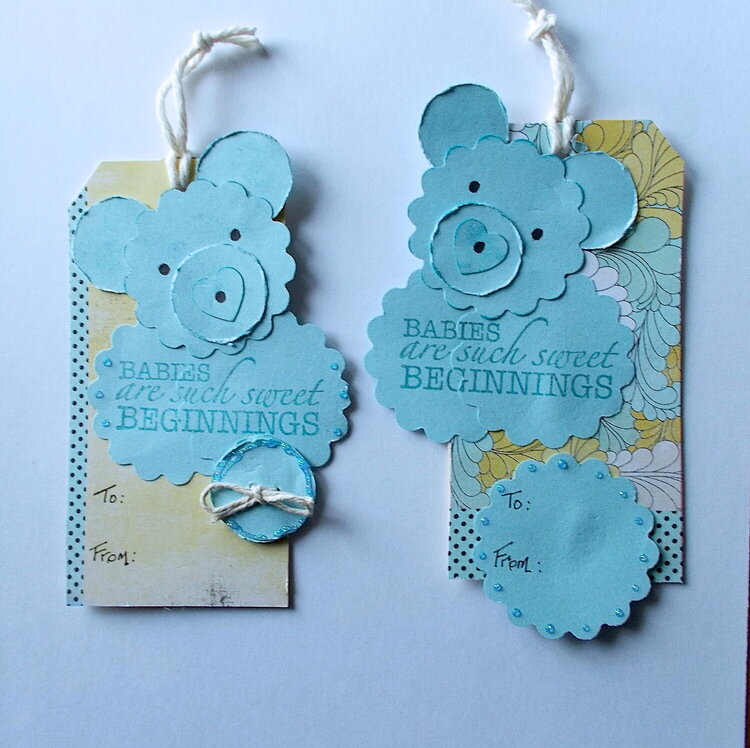 Baby Boy Gift tags