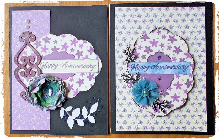 A couple of anniversary cards