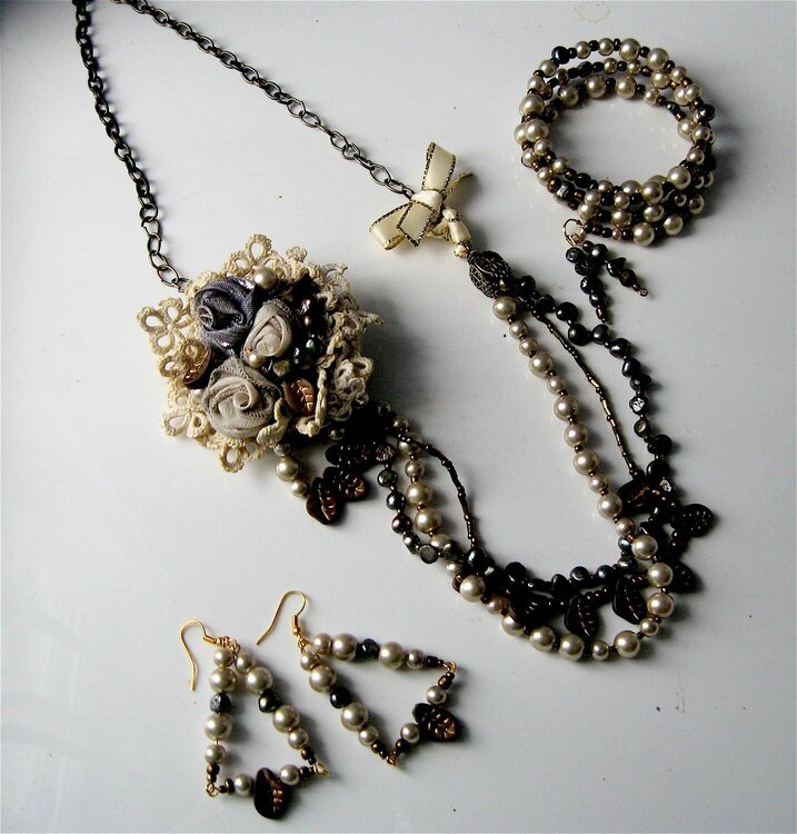 Handmade victorian style jewelry
