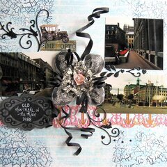 Old Montreal on a Rainy Day