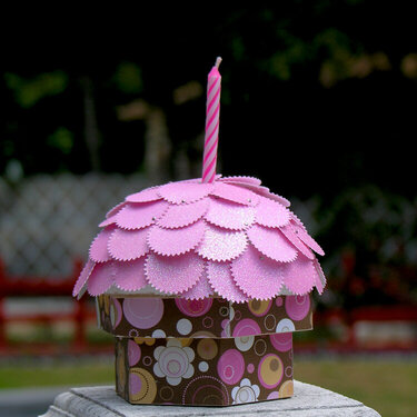 Cupcake Trinket Box