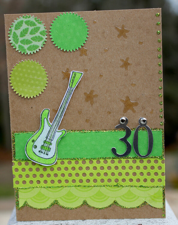 Never too late card~front