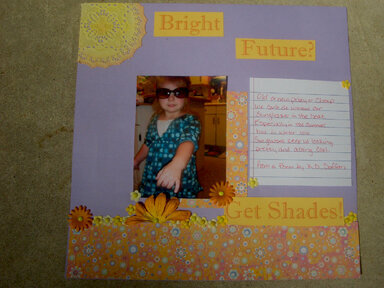 Bright Future?  Get shades!