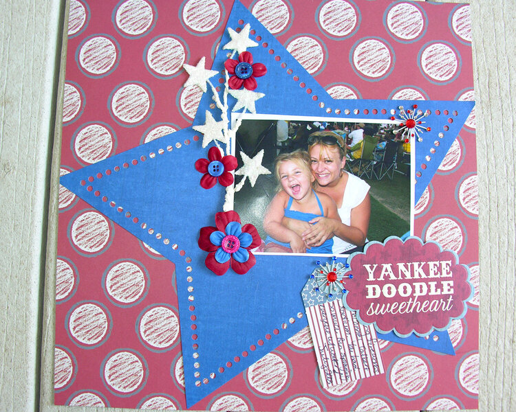 yankee doodle sweetheart hidden journaling