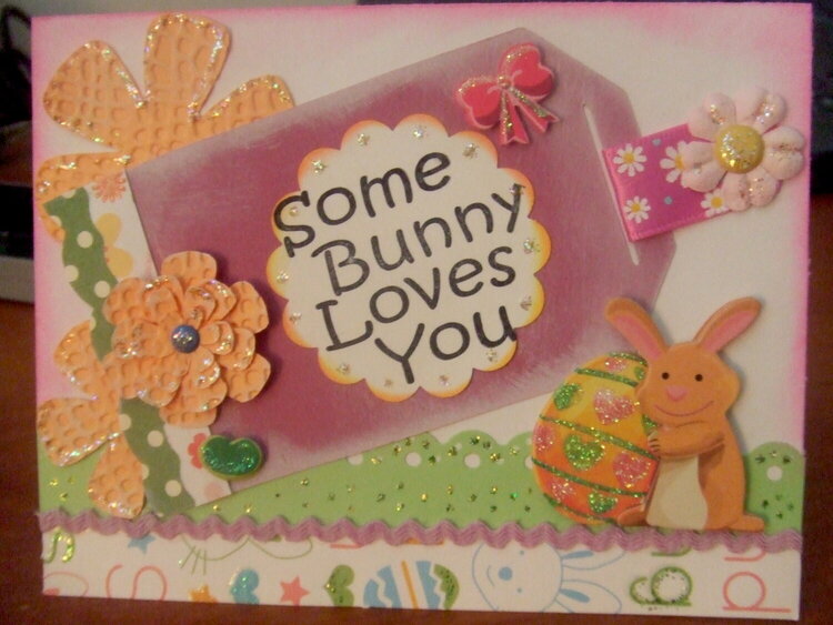 Some Bunny Loves You - Easter Card