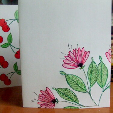 Flower Note Card