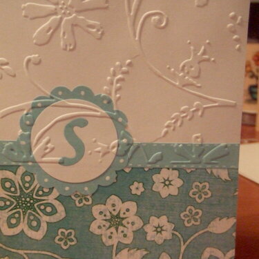 &quot;S&quot; Monogram Stationary