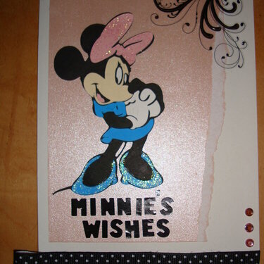 Minnies Wishes Birthday Card
