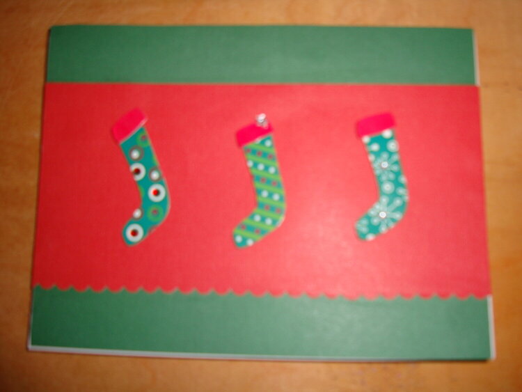Stockings Card