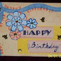 april birthday card swap card