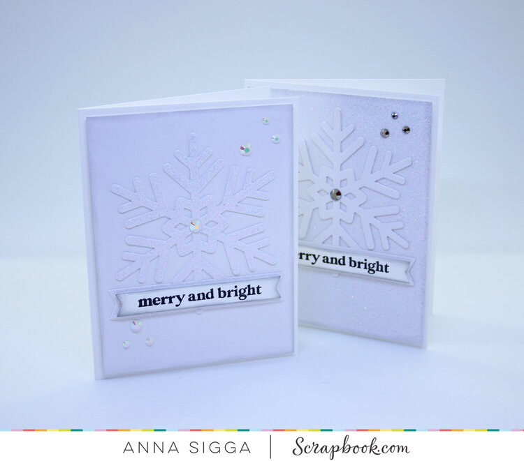 Snowflake Holiday Cards