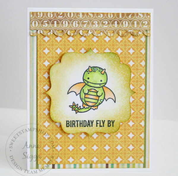 Birthday Fly By *Sweet Stamps Shop*