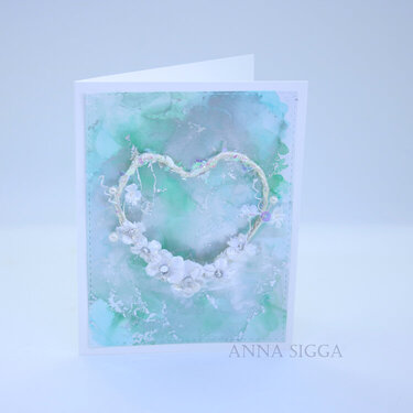 Floral Heart Card