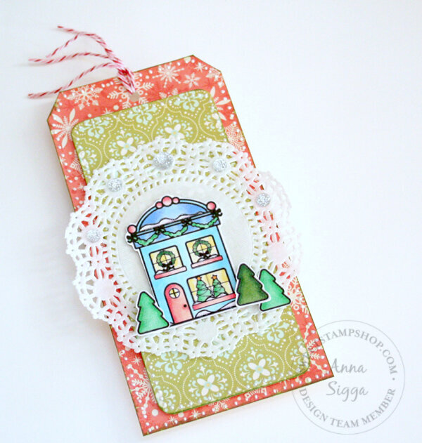 Christmas tag *Sweety Stamp Shop*