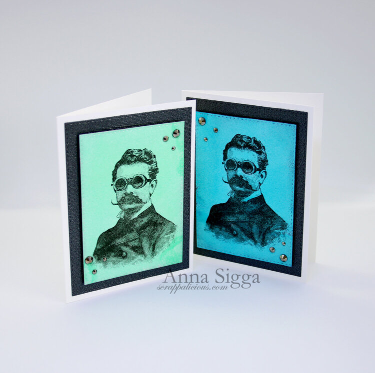 Simple Masculine cards